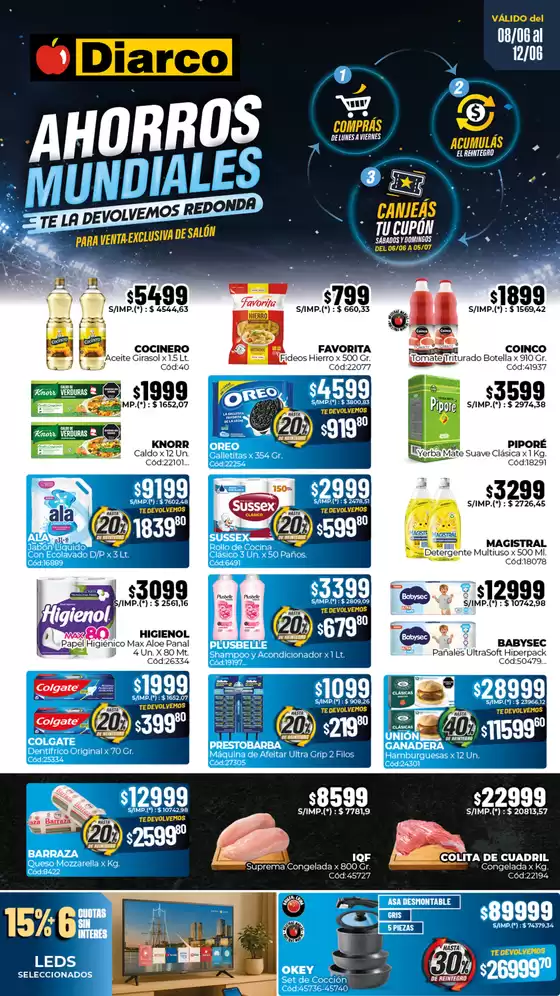 Catálogo Diarco | OFERTAS SUR | 2026-06-08T00:00:00.000Z - 2026-06-12T00:00:00.000Z