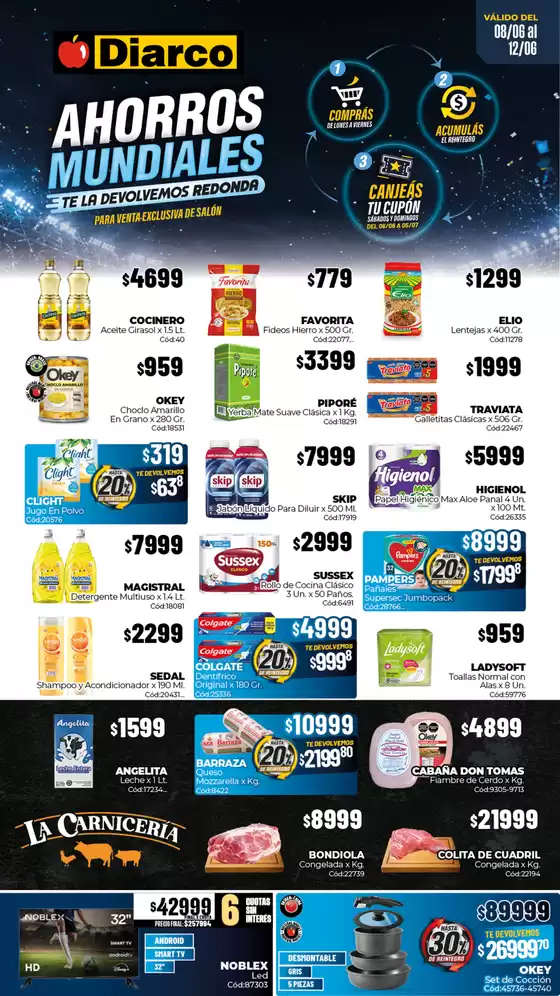 Catálogo Diarco | OFERTAS TDF | 2026-06-08T00:00:00.000Z - 2026-06-12T00:00:00.000Z
