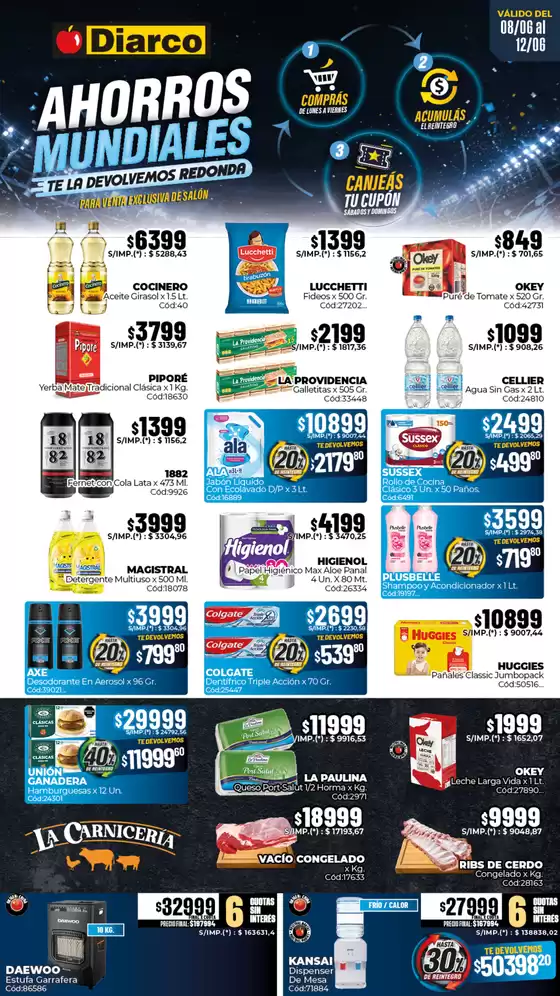Catálogo Diarco | OFERTAS PUEBLO SUR | 2026-06-08T00:00:00.000Z - 2026-06-12T00:00:00.000Z