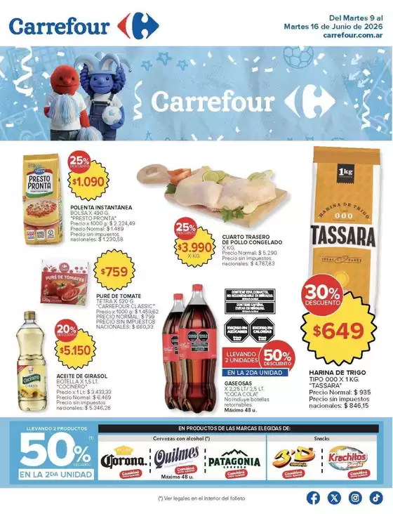 Catálogo Carrefour | Carrefour Hiper 09 Junio | 2026-06-09T00:00:00.000Z - 2026-06-17T00:00:00.000Z