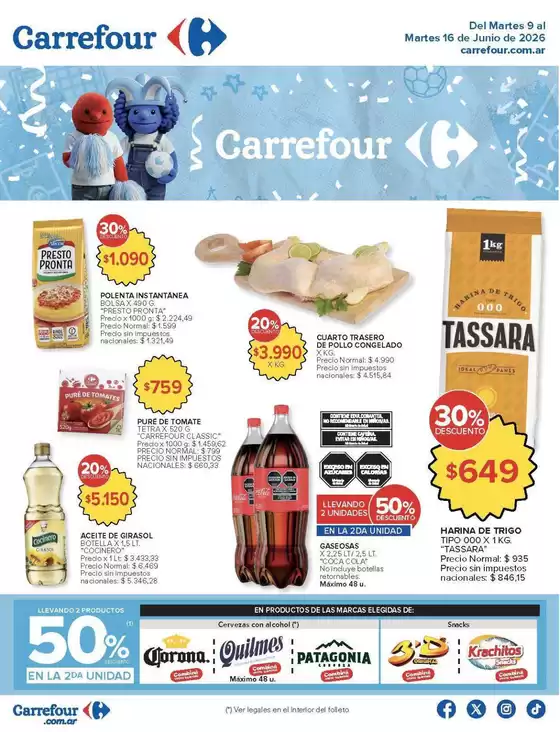 Catálogo Carrefour | Carrefour Hiper 09 Junio | 2026-06-09T00:00:00.000Z - 2026-06-17T00:00:00.000Z