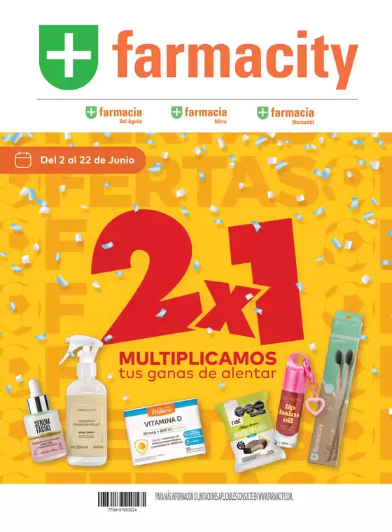 Catálogo Farmacity | Gran variedad de ofertas | 2026-06-02T00:00:00.000Z - 2026-06-22T00:00:00.000Z