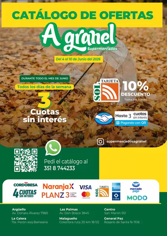 Catálogo Supermercados A Granel | Catálogo de ofertas | 2026-06-09T00:00:00.000Z - 2026-06-10T00:00:00.000Z