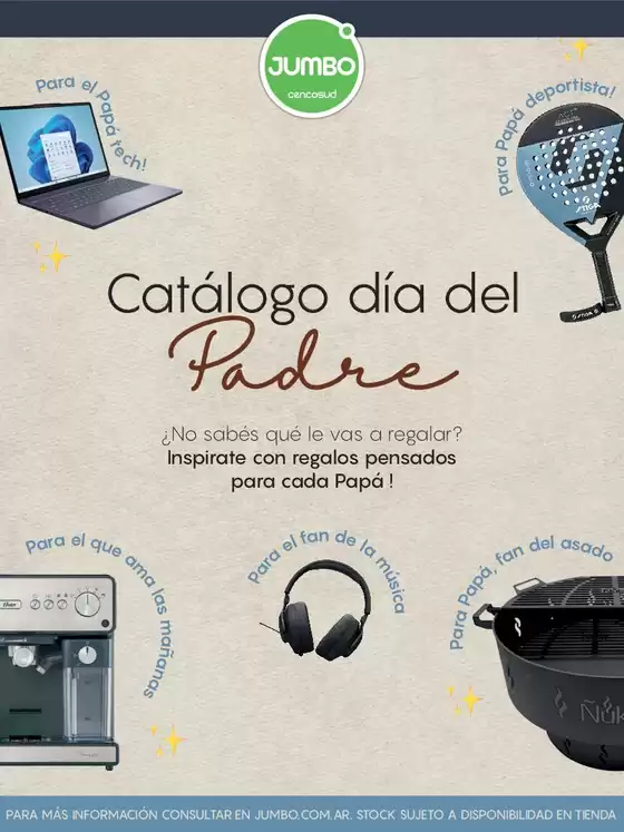 Catálogo Jumbo | Especial Día del Padre - Hogar y mucho más | 2026-06-01T00:00:00.000Z - 2026-06-30T00:00:00.000Z