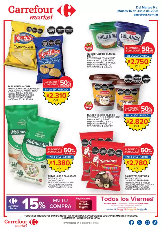 Catálogo Carrefour Market | Market Paraná y Concordia | 2026-06-09T00:00:00.000Z - 2026-06-17T00:00:00.000Z