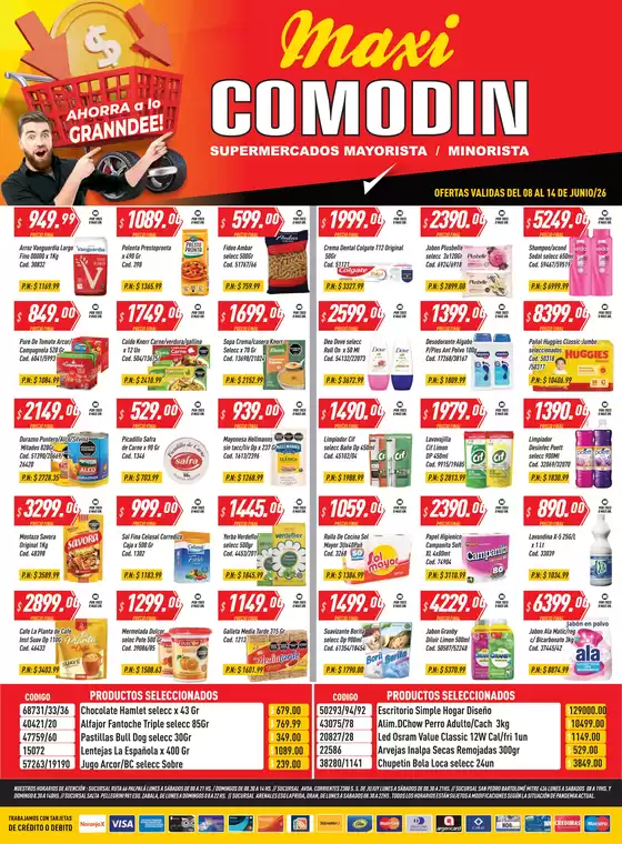 Catálogo Supermercados Comodin | 2030259 | 2026-06-08T00:00:00.000Z - 2026-06-14T00:00:00.000Z