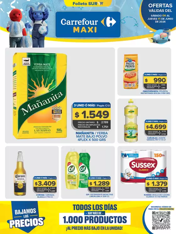 Catálogo Carrefour Maxi | Carrefour Maxi 06 Junio | 2026-06-06T00:00:00.000Z - 2026-06-12T00:00:00.000Z