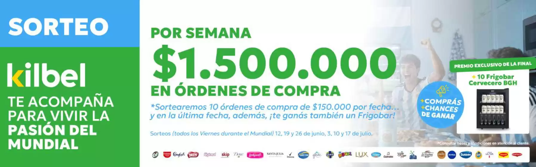 Catálogo Kilbel Supermercados | Sorteo  | 2026-06-10T00:00:00.000Z - 2026-07-17T00:00:00.000Z