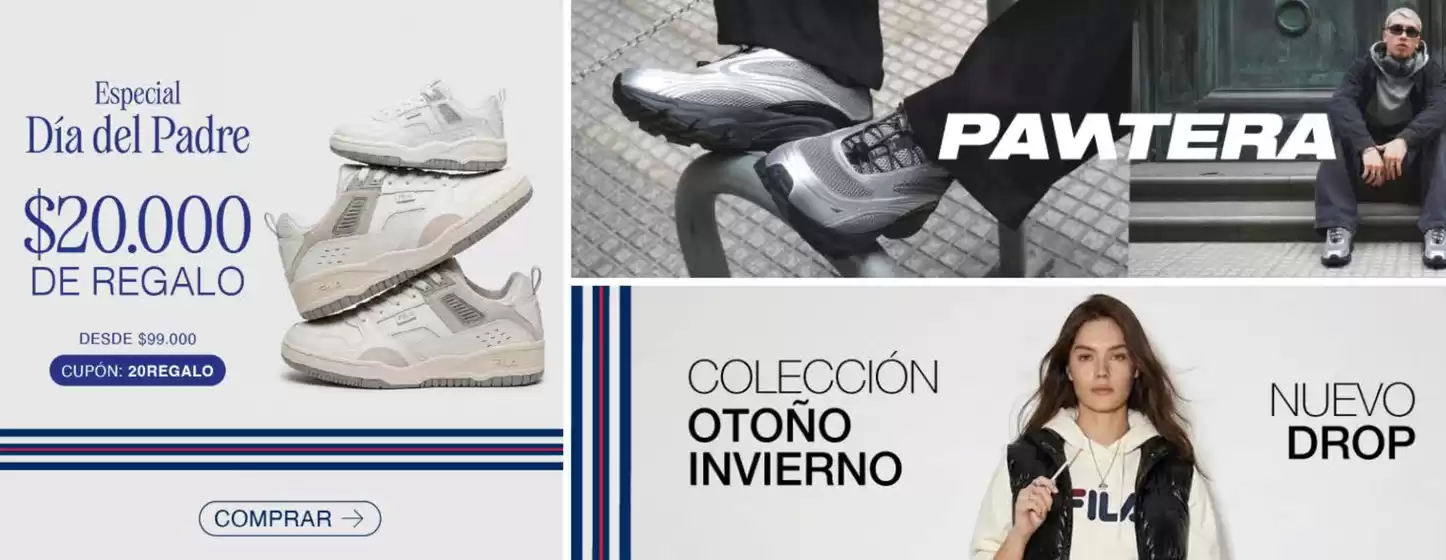 Catálogo Fila | Promocion! | 2026-06-11T00:00:00.000Z - 2026-06-23T00:00:00.000Z