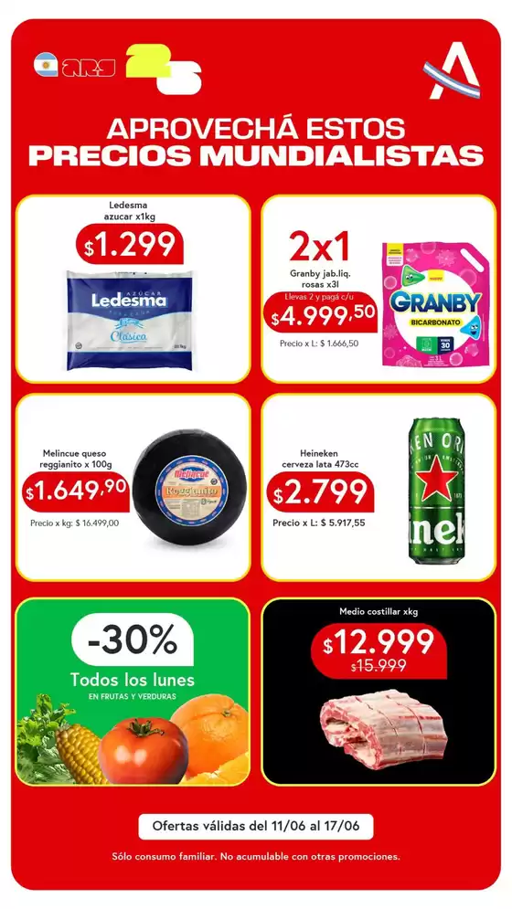 Catálogo El Abastecedor en Luján (Buenos Aires) | Gangas y ofertas actuales | 2026-06-11T00:00:00.000Z - 2026-06-17T00:00:00.000Z