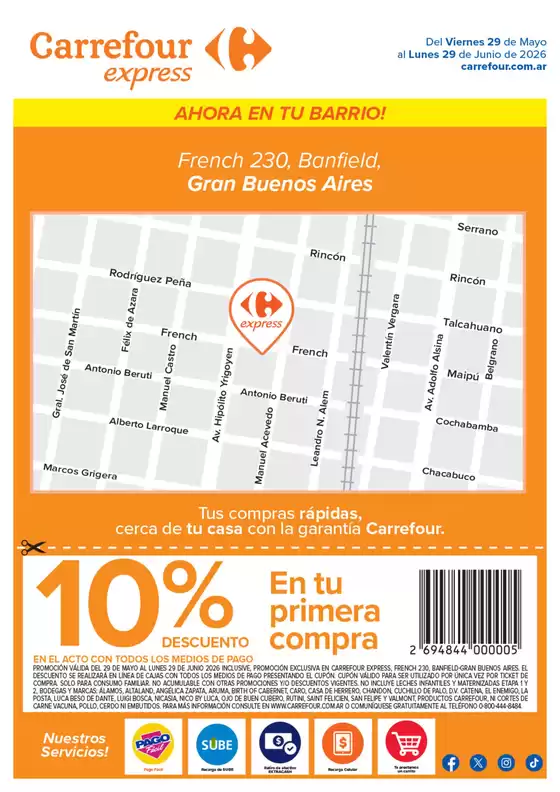 Catálogo Carrefour Express | Express French 230 Banfield | 2026-05-29T00:00:00.000Z - 2026-06-29T00:00:00.000Z