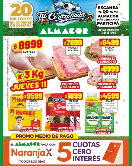 Catálogo Almacor | Ofertas Almacor | 2026-06-11T00:00:00.000Z - 2026-06-16T00:00:00.000Z