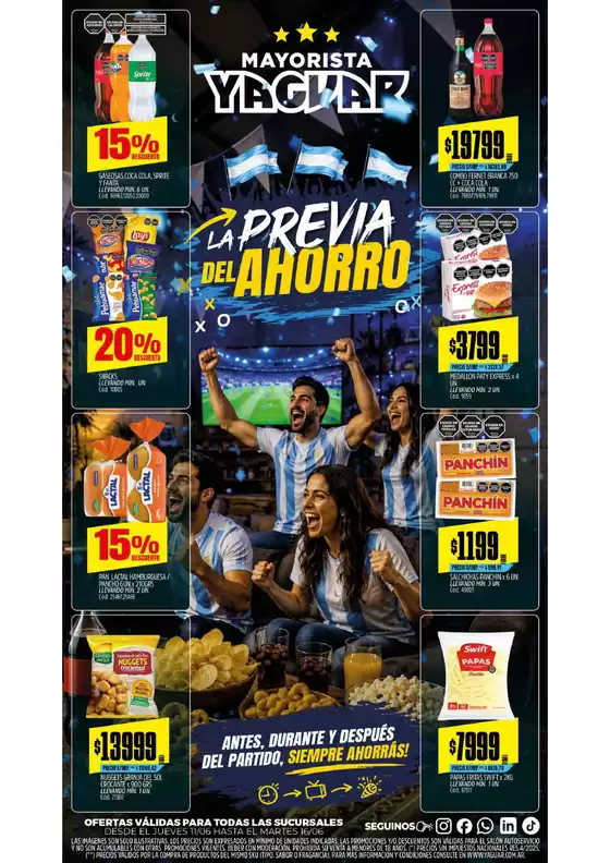 Catálogo Supermercados Yaguar | 1589 Previa 10Prod46 1781182188 | 2026-06-11T00:00:00.000Z - 2026-06-16T00:00:00.000Z