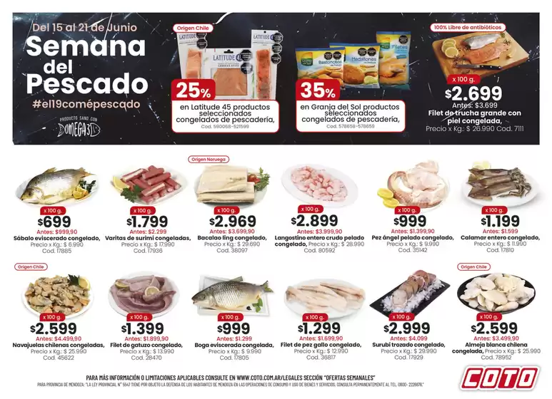 Catálogo Coto | Coto Afiche Semanadel Pescado | 2026-06-15T00:00:00.000Z - 2026-06-21T00:00:00.000Z