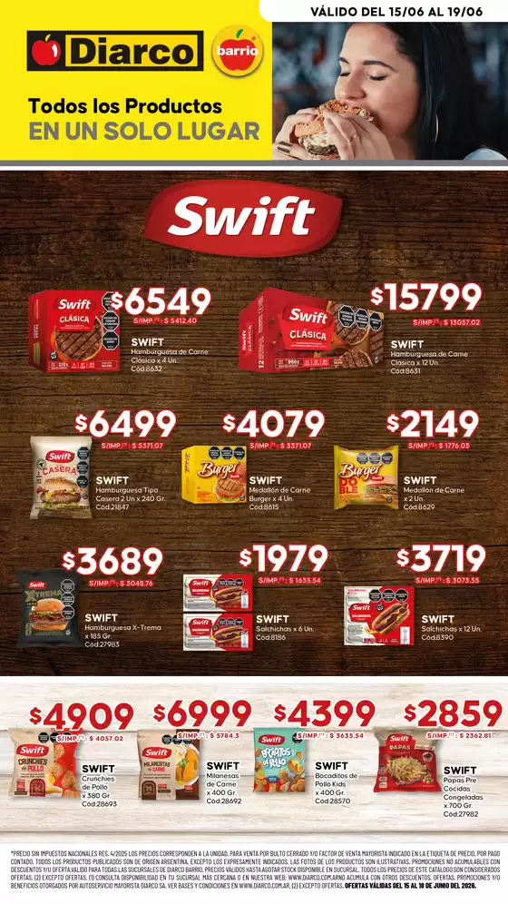 Catálogo Diarco en Recoleta | ESPECIAL SWIFT | 2026-06-15T00:00:00.000Z - 2026-06-19T00:00:00.000Z