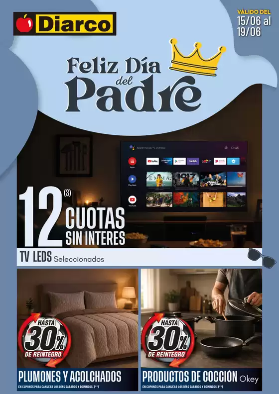 Catálogo Diarco | DIA DEL PADRE INTERIOR | 2026-06-15T00:00:00.000Z - 2026-06-19T00:00:00.000Z