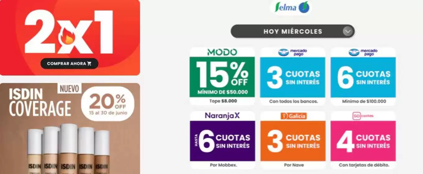 Catálogo Farmacia Selma | Promociones! | 2026-06-17T00:00:00.000Z - 2026-07-03T00:00:00.000Z