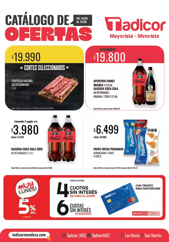 Catálogo Supermercados Tadicor | Catálogo Supermercados Tadicor | 2026-06-18T00:00:00.000Z - 2026-06-23T00:00:00.000Z