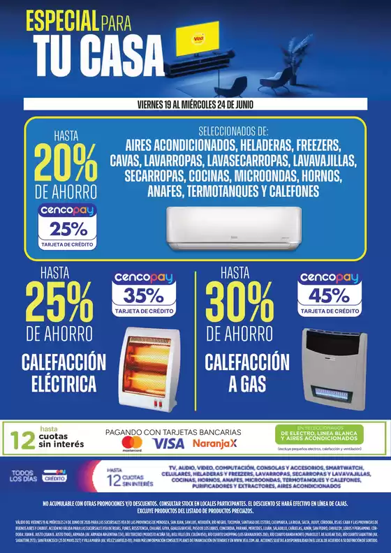 Catálogo Supermercados Vea | Especial para tu casa | 2026-06-19T00:00:00.000Z - 2026-06-24T00:00:00.000Z