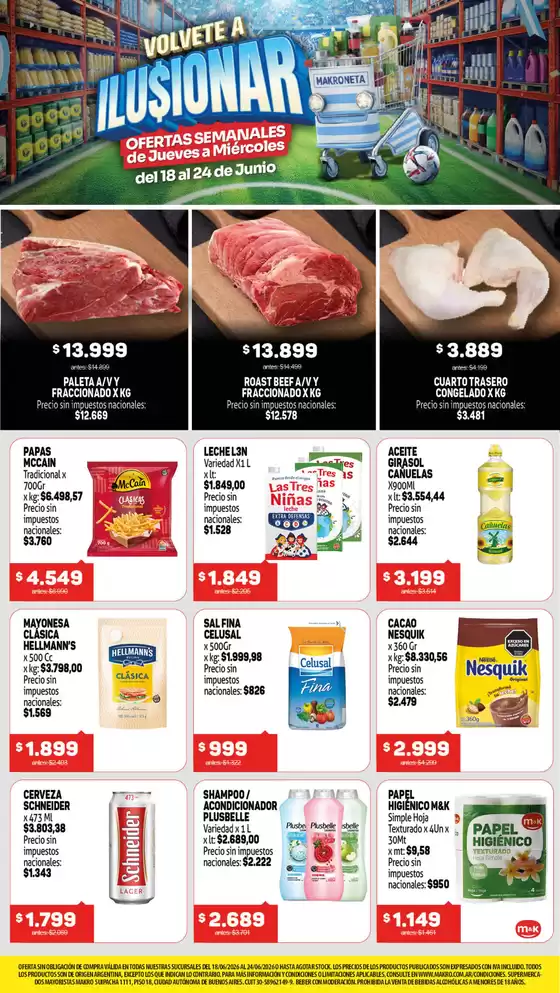 Catálogo Makro en Villa del Rosario | Ofertas semanales | 2026-06-18T00:00:00.000Z - 2026-06-24T00:00:00.000Z