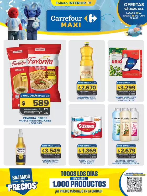 Catálogo Carrefour Maxi | Carrefour Maxi 20 Junio | 2026-06-20T00:00:00.000Z - 2026-06-26T00:00:00.000Z