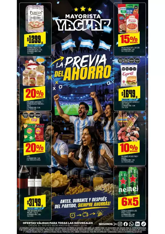 Catálogo Supermercados Yaguar | 1590 Previa 10Prod46 1781786167 | 2026-06-18T00:00:00.000Z - 2026-06-22T00:00:00.000Z