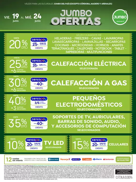 Catálogo Jumbo | Ofertas | Electro y Hogar | 2026-06-19T00:00:00.000Z - 2026-06-24T00:00:00.000Z