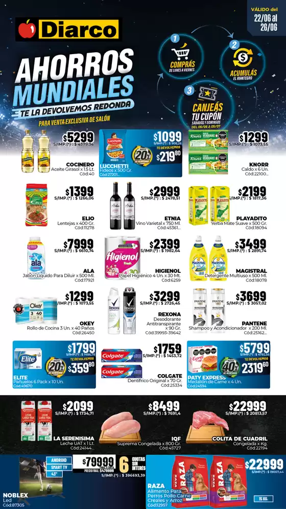 Catálogo Diarco | OFERTAS SUR | 2026-06-22T00:00:00.000Z - 2026-06-26T00:00:00.000Z