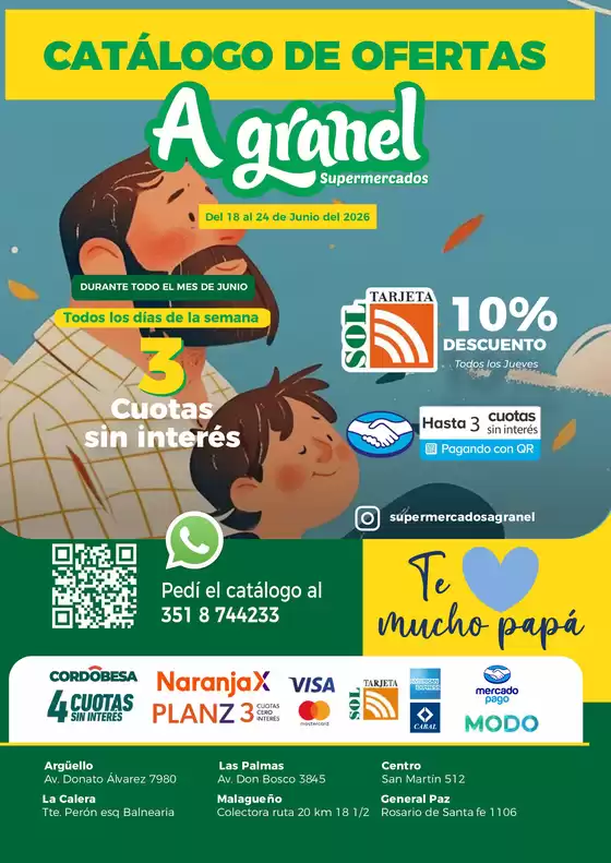 Catálogo Supermercados A Granel | Catálogo de ofertas | 2026-06-22T00:00:00.000Z - 2026-06-24T00:00:00.000Z