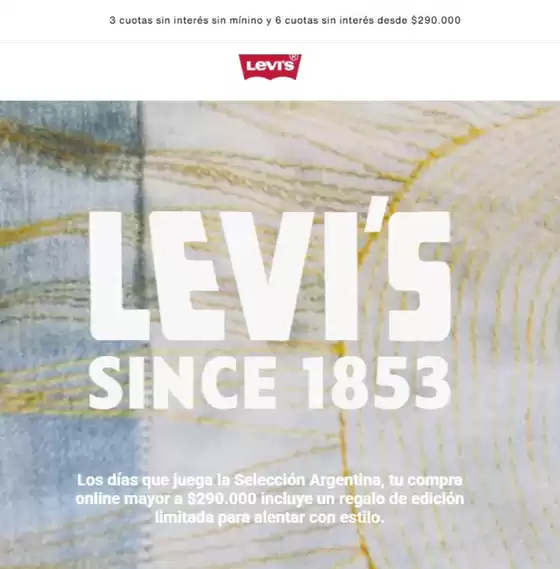 Catálogo Levi's | Promocion! | 2026-06-22T00:00:00.000Z - 2026-07-06T00:00:00.000Z