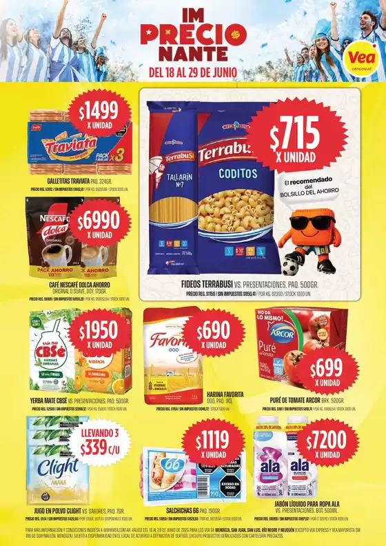 Catálogo Supermercados Vea | IMPRECIONANTE CUYO PATAGONIA | 2026-06-18T00:00:00.000Z - 2026-06-29T00:00:00.000Z