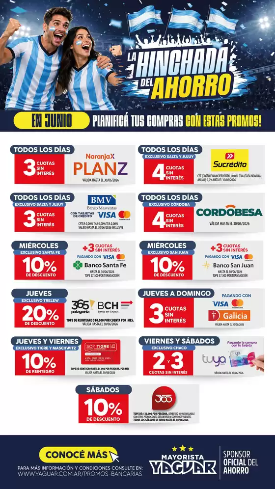 Catálogo Supermercados Yaguar | RRSS Financiacion JUNIO HISTORIA PROMOS 1781900970 | 2026-06-01T00:00:00.000Z - 2026-06-30T00:00:00.000Z