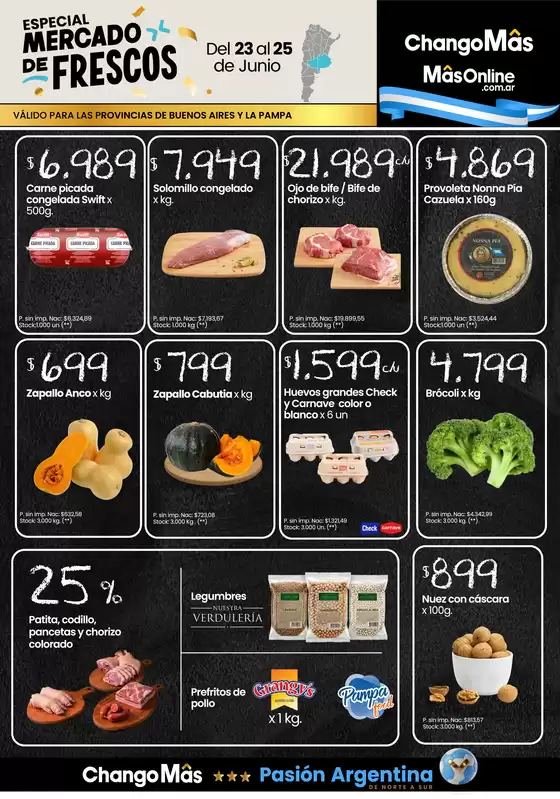 Catálogo Changomas | Especial mercado de frescos | 2026-06-24T00:00:00.000Z - 2026-06-25T00:00:00.000Z