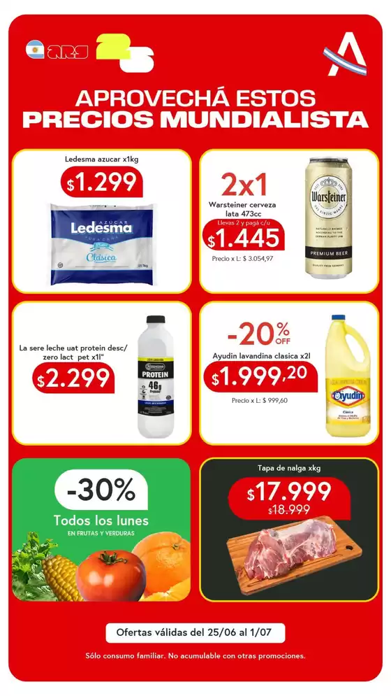 Catálogo El Abastecedor | Ahorra ahora con nuestras ofertas | 2026-06-25T00:00:00.000Z - 2026-07-01T00:00:00.000Z