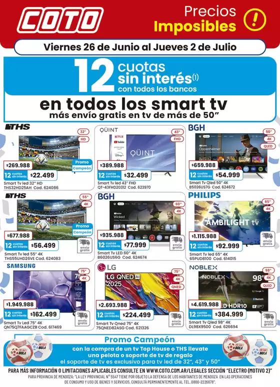 Catálogo Coto | Coto Afiche Electro Motivo | 2026-06-26T00:00:00.000Z - 2026-07-02T00:00:00.000Z