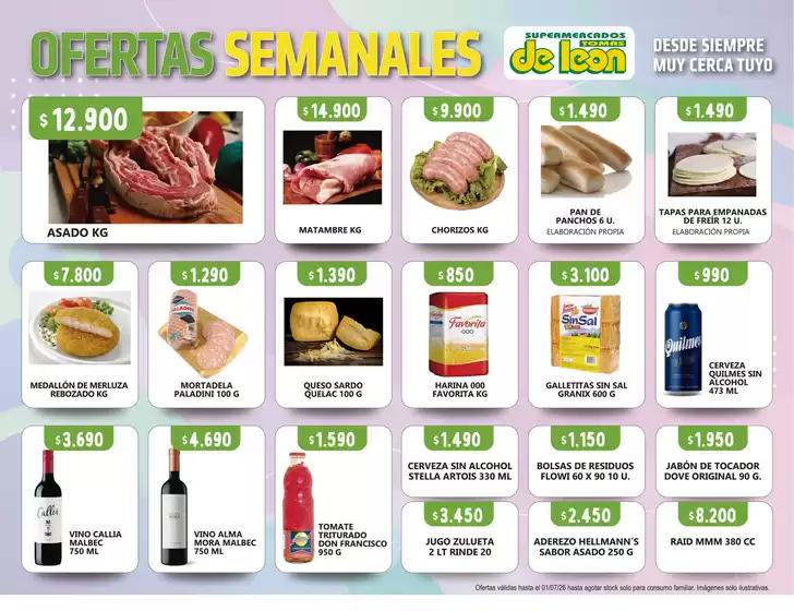 Catálogo Supermercado Tomas de Leon | Ofertas Supermercado Tomas de Leon | 2026-06-26T00:00:00.000Z - 2026-07-01T00:00:00.000Z