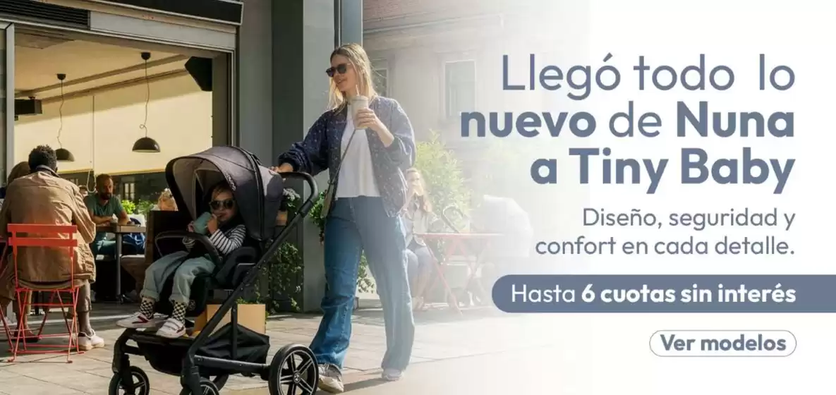 Catálogo Tiny Baby en Morón | Promocion! 6 cuotas sin interes | 2026-06-26T00:00:00.000Z - 2026-07-08T00:00:00.000Z