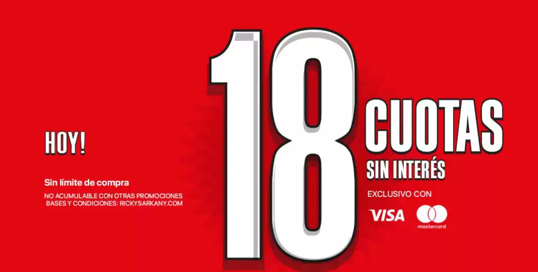Catálogo Ricky Sarkany | Solo por hoy! | 2026-06-26T00:00:00.000Z - 2026-06-26T00:00:00.000Z