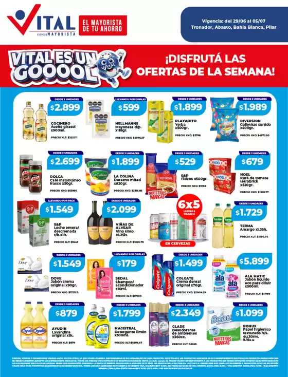Catálogo Supermayorista Vital | Nuestras mejores ofertas para ti | 2026-06-29T00:00:00.000Z - 2026-07-13T00:00:00.000Z