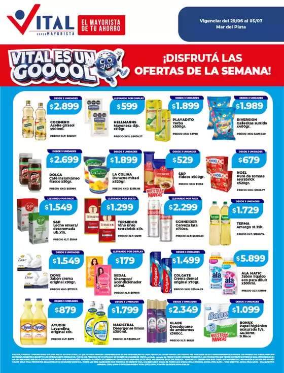 Catálogo Supermayorista Vital | Nuestras mejores ofertas para ti | 2026-06-29T00:00:00.000Z - 2026-07-05T00:00:00.000Z