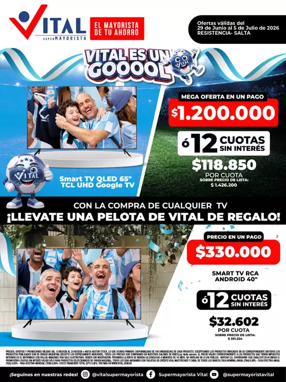 Catálogo Supermayorista Vital | Gangas exclusivas | 2026-06-29T00:00:00.000Z - 2026-07-05T00:00:00.000Z