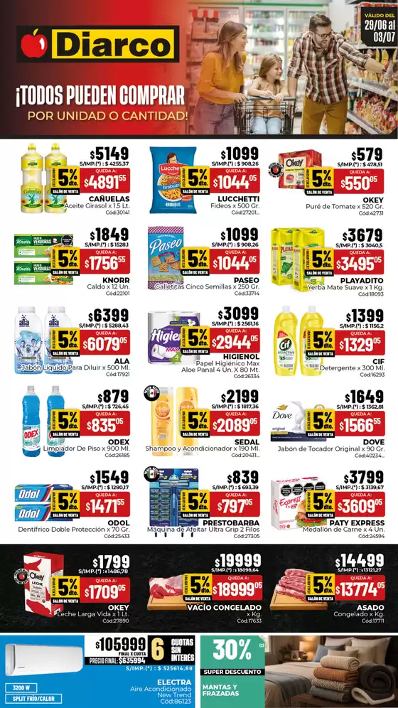 Catálogo Diarco | OFERTAS INTERIOR | 2026-06-29T00:00:00.000Z - 2026-07-03T00:00:00.000Z