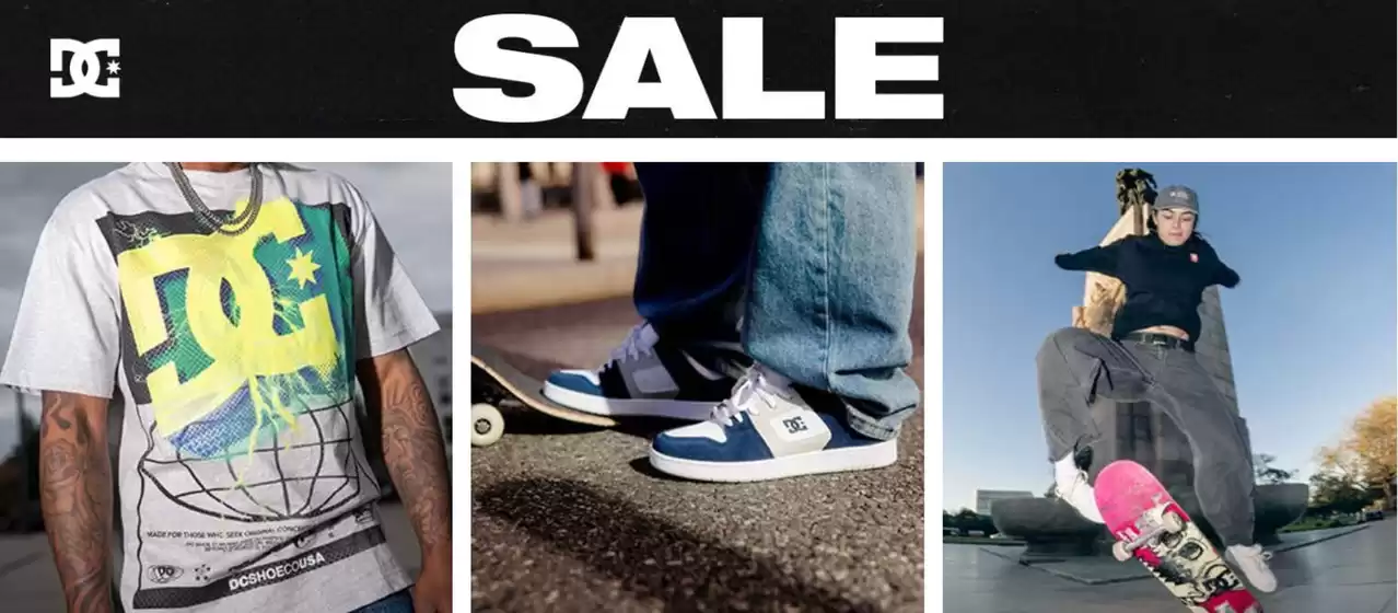 Catálogo DC Shoes | Sale! | 2026-06-30T00:00:00.000Z - 2026-07-09T00:00:00.000Z