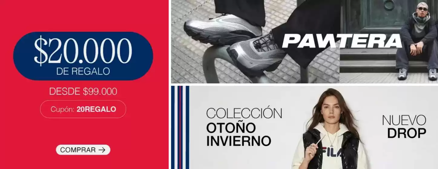 Catálogo Fila | Promocion! | 2026-06-30T00:00:00.000Z - 2026-07-09T00:00:00.000Z