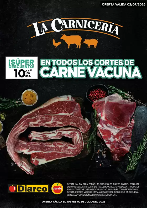 Catálogo Diarco | ESPECIAL CARNICERIA | 2026-07-02T00:00:00.000Z - 2026-07-02T00:00:00.000Z
