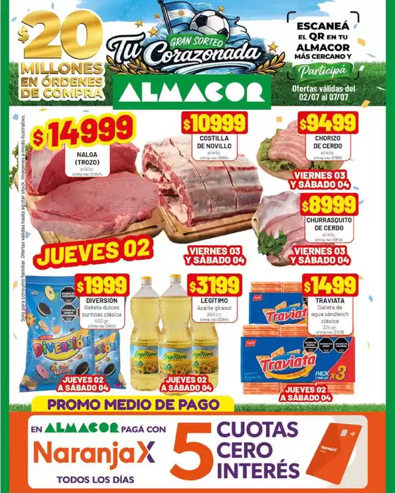 Catálogo Almacor | Ofertas Almacor | 2026-07-02T00:00:00.000Z - 2026-07-07T00:00:00.000Z