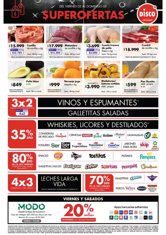 Catálogo Disco | Ofertas | Córdoba | 2026-07-03T00:00:00.000Z - 2026-07-05T00:00:00.000Z