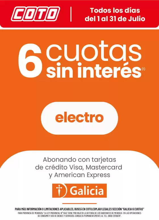 Catálogo Coto | Coto Afiche Web- Galicia | 2026-07-01T00:00:00.000Z - 2026-07-31T00:00:00.000Z