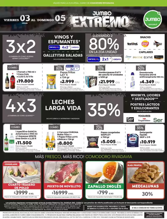 Catálogo Jumbo | Ofertas | Comodoro | 2026-07-03T00:00:00.000Z - 2026-07-05T00:00:00.000Z