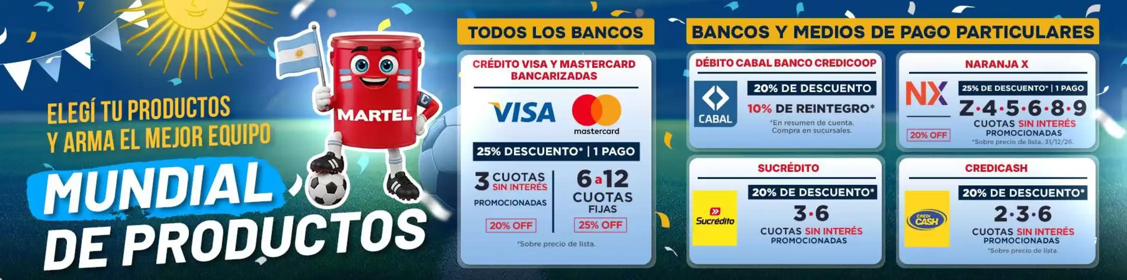 Catálogo Pinturerías Martel | Promocion! | 2026-07-03T00:00:00.000Z - 2026-07-23T00:00:00.000Z